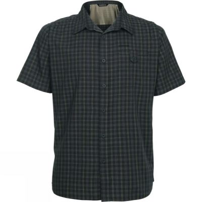 Camisa Ayacucho Hiker Manga Corta Hombre - Gris Oscuro - Chile FHT614709